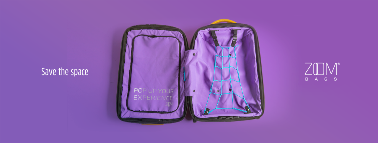 Pop-Up by ZOOM BAGS, the sustainable trolley that “bounces”