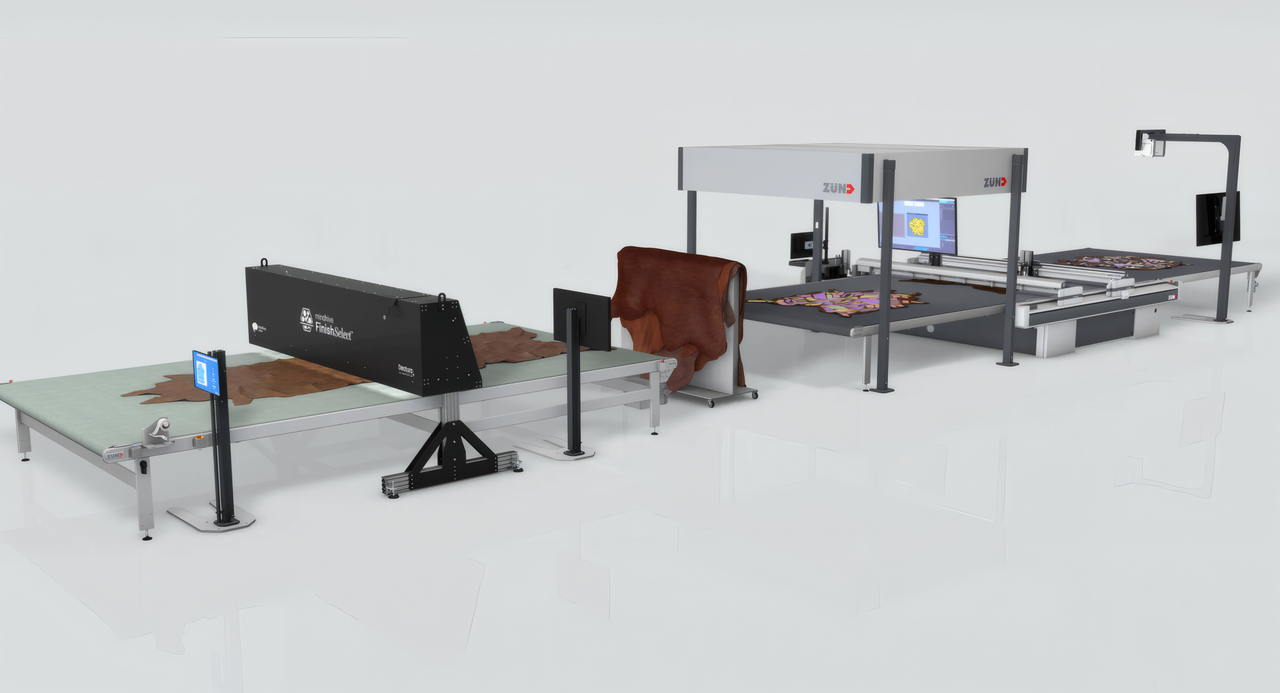 Zünd and partners redefine leather processing