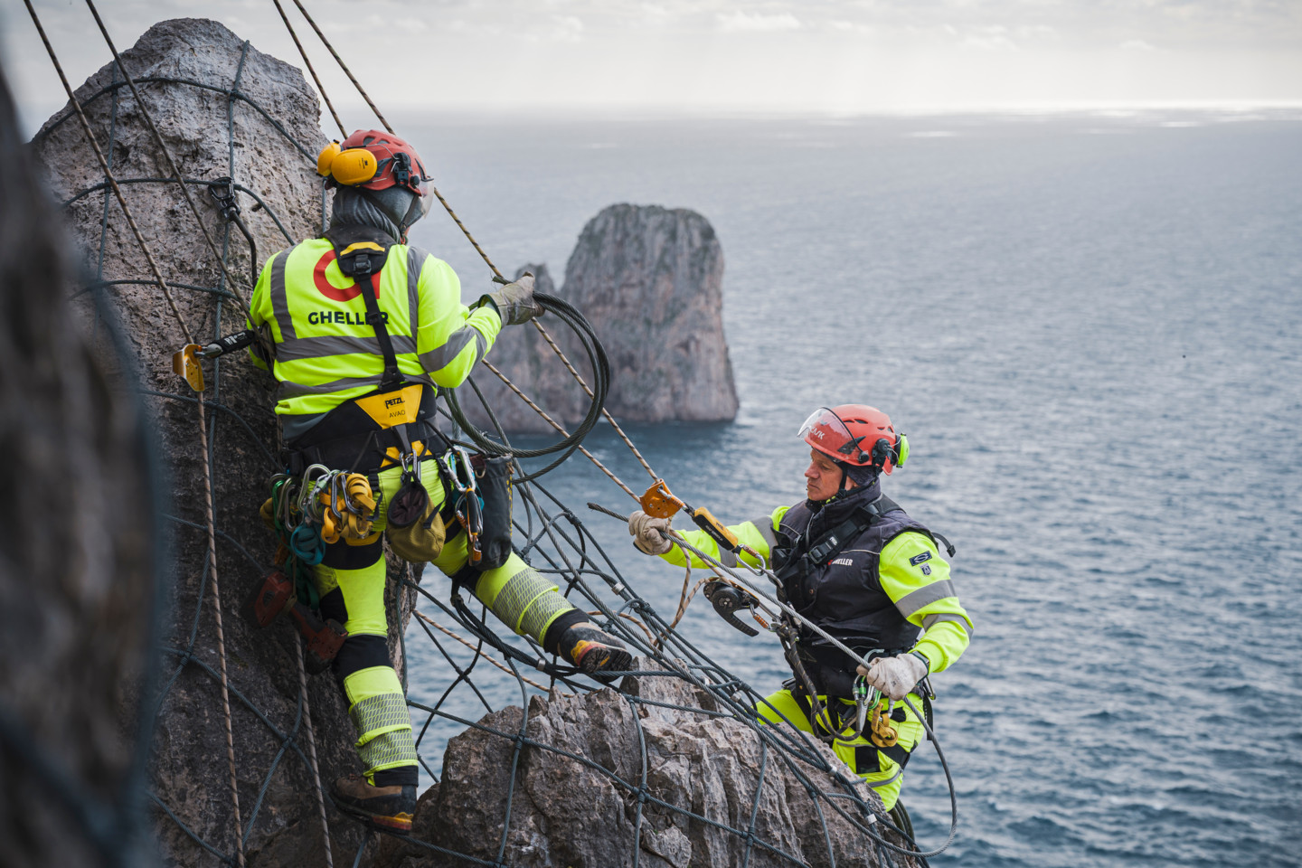 Vibram and Gheller join forces for rock face safety